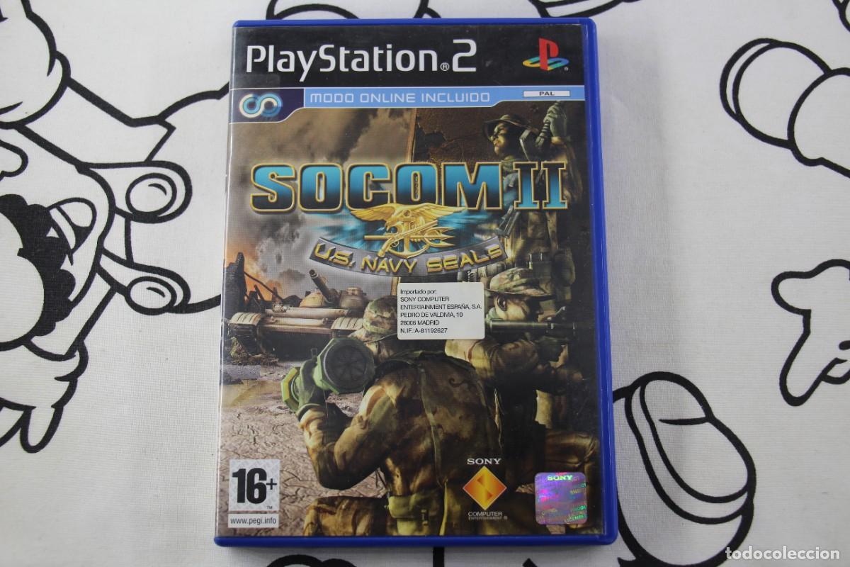 Videojuegos y Consolas: PLAY STATION 2 PS2 SOCOM II U.S. NAVY SEALS MUY BUEN ESTADO PAL ESPA&Ntilde;A