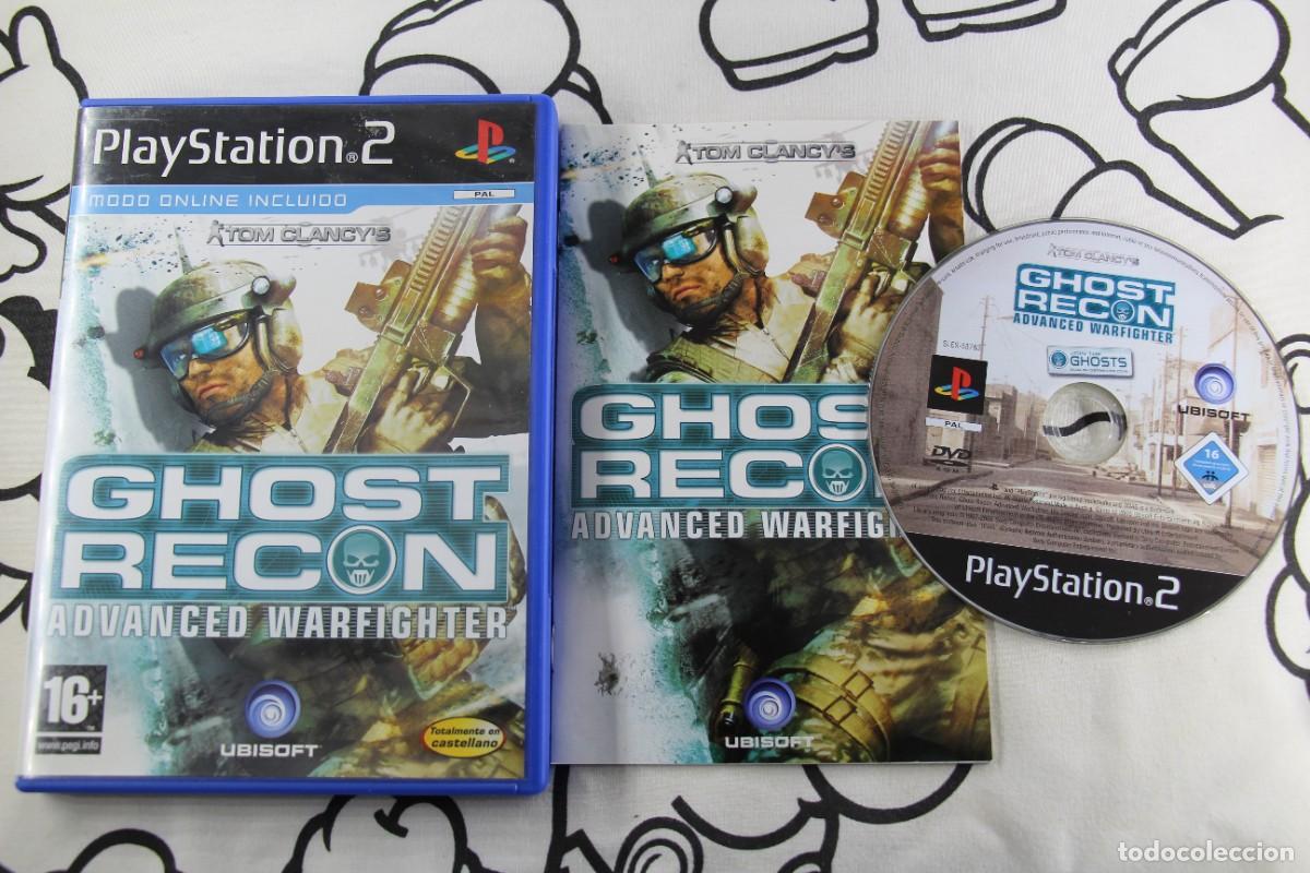 Jeux Vid&eacute;o et Consoles: PLAY STATION 2 PS2 TOM CLANCY'S GHOST RECON ADVANCED WARFIGHTER COMPLETO PAL ESPA&Ntilde;A