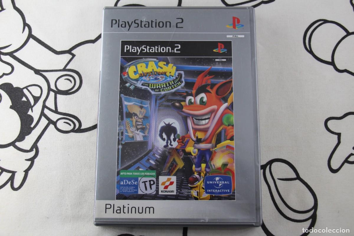 Videojuegos y Consolas: PLAY STATION 2 PS2 CRASH BANDICOOT LA VENGANZA DE CORTEX PLATINUM BUEN ESTADO PAL ESPA&Ntilde;A