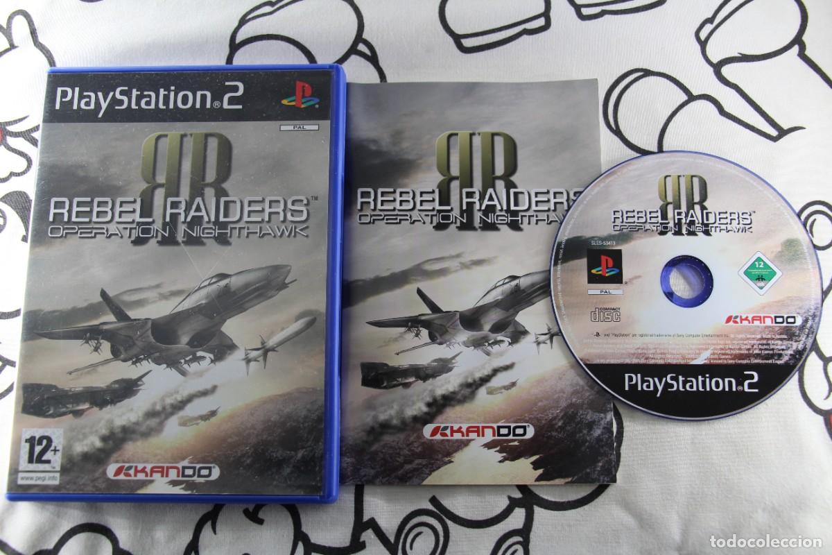 Videojuegos y Consolas: PLAY STATION 2 PS2 REBEL RAIDERS OPERATION NIGHTHAWK MUY BUEN ESTADO PAL ESPA&Ntilde;A