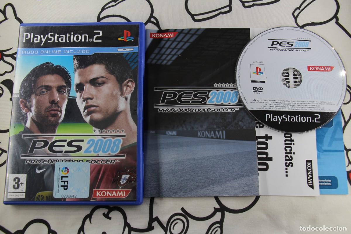 Videojuegos y Consolas: PLAY STATION 2 PS2 PRO EVOLUTION SOCCER 2008 MUY BUEN ESTADO PAL ESPA&Ntilde;A