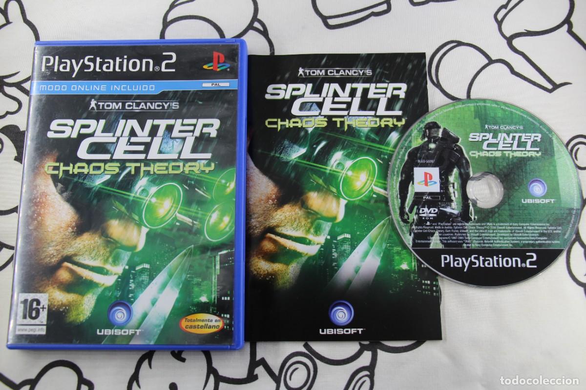 Videojuegos y Consolas: PLAY STATION 2 PS2 TOM CLANCY'S SPLINTER CELL CHAOS THEORY MUY BUEN ESTADO PAL ESPA&Ntilde;A