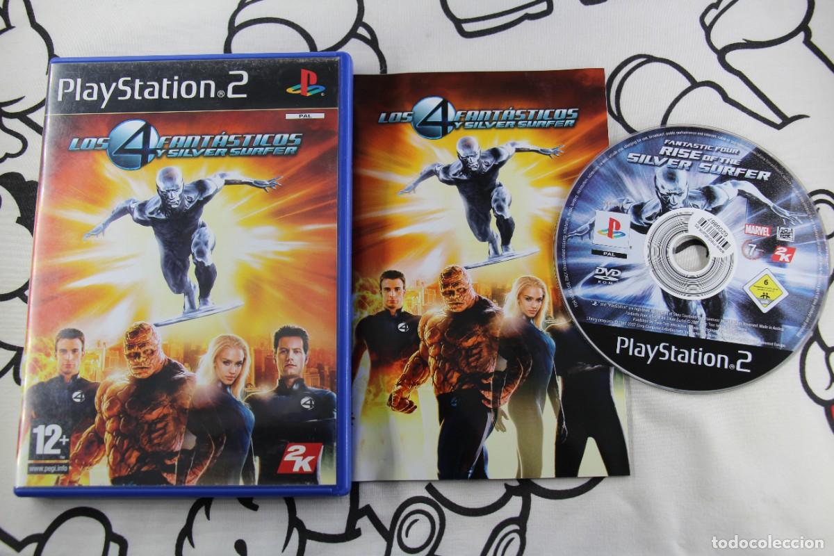 Videojuegos y Consolas: PLAY STATION 2 PS2 LOS 4 FANTASTICOS Y SILVER SURFER MUY BUEN ESTADO PAL ESPA&Ntilde;A