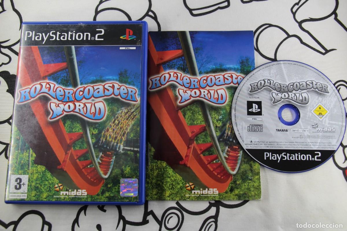 Videojuegos y Consolas: PLAY STATION 2 PS2 ROLLERCOASTER WORLD MUY BUEN ESTADO PAL ESPA&Ntilde;A
