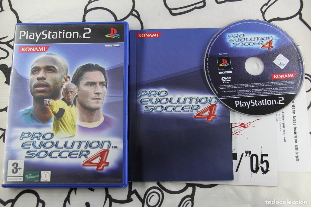 Videojuegos y Consolas: PLAY STATION 2 PS2 PRO EVOLUTION SOCCER 4 MUY BUEN ESTADO PAL ESPA&Ntilde;A