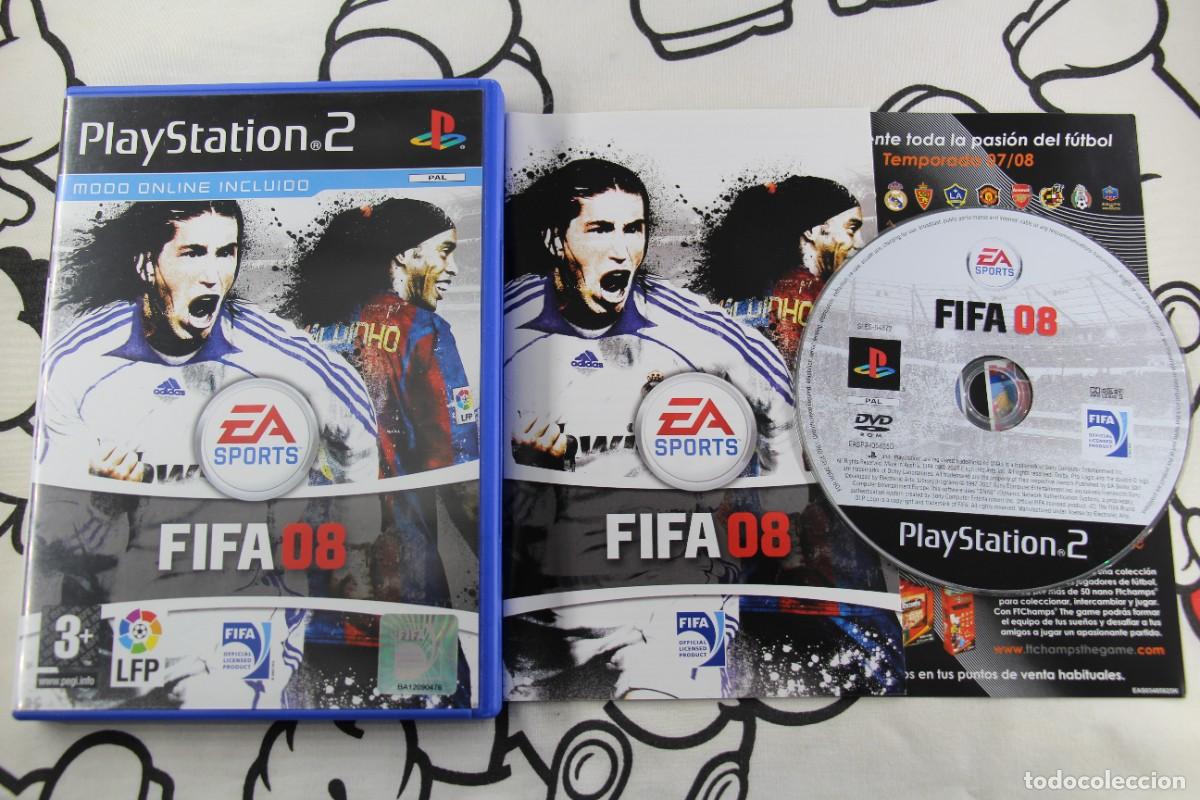 Videojuegos y Consolas: PLAY STATION 2 PS2 FIFA 08 MUY BUEN ESTADO PAL ESPA&Ntilde;A
