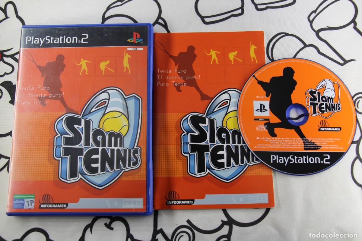Videojuegos y Consolas: PLAY STATION 2 PS2 SLAM TENNIS MUY BUEN ESTADO PAL ESPA&Ntilde;A