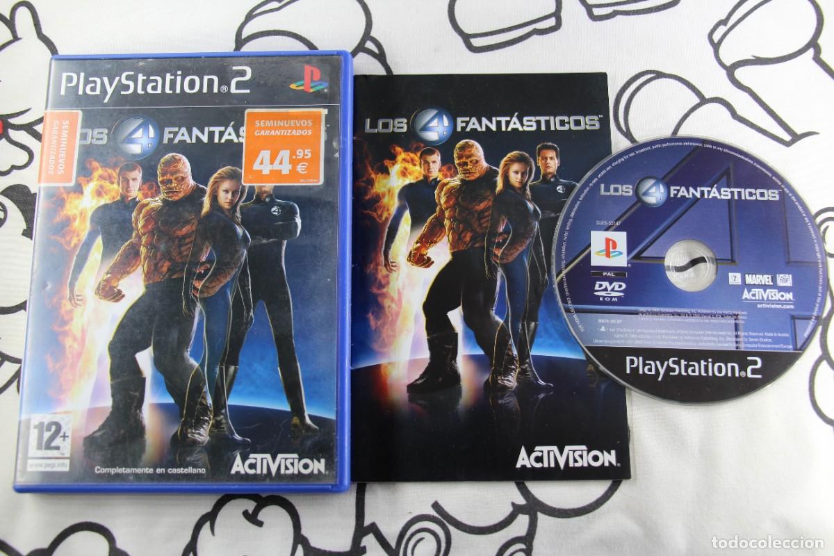 Videojuegos y Consolas: PLAY STATION 2 PS2 LOS 4 FANTASTICOS MUY BUEN ESTADO PAL ESPA&Ntilde;A