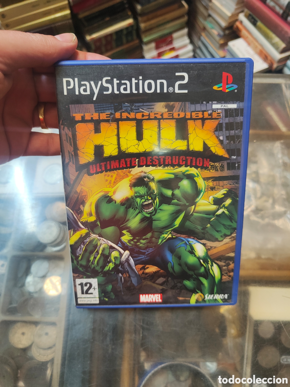 Videojuegos y Consolas: Video juego the incre&iacute;ble Hulk,ultimate destruction PS2