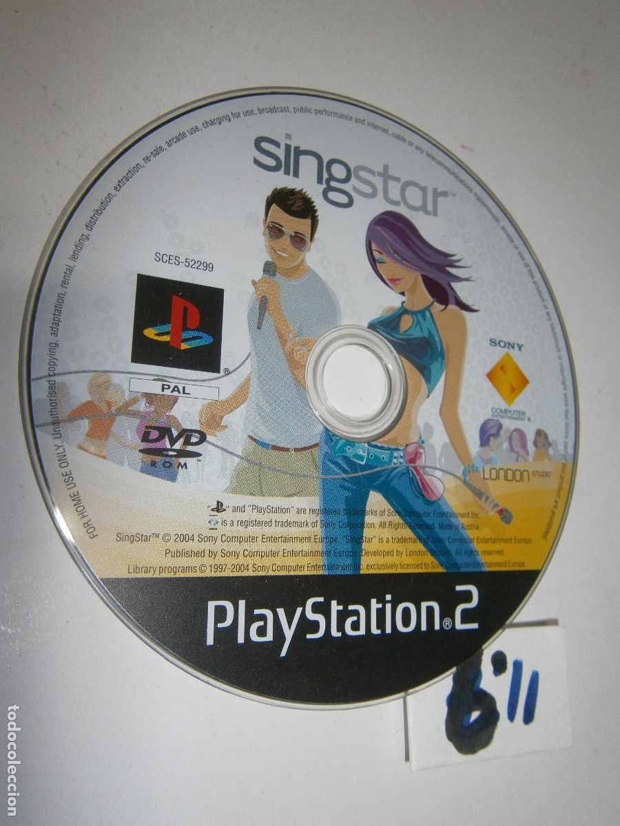 Videojuegos y Consolas: ANTIGUO JUEGO PLAYSTATION 2 - SINGSTAR VIDEOJUEGO KARAOKE