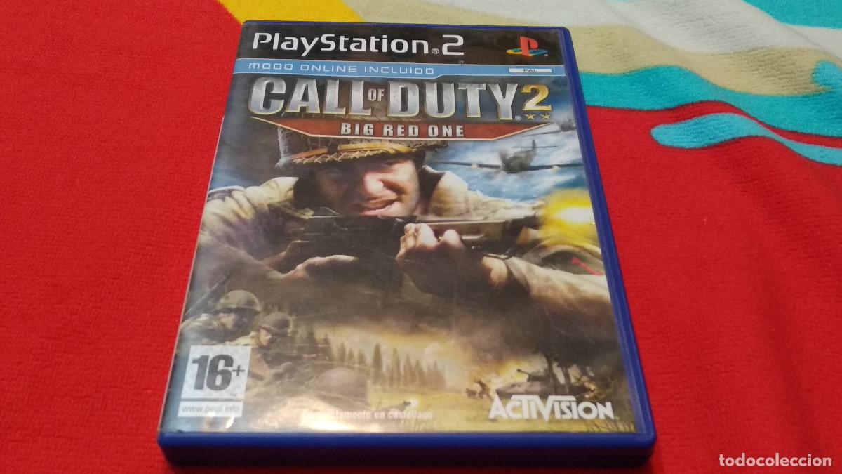 Videojuegos y Consolas: JUEGO PS2 PLAY 2 PLAYSTATION PAL CALL OF DUTY 2 BIG RED ONE - COMPLETAMENTE EN CASTELLANO -INSTRUCCI