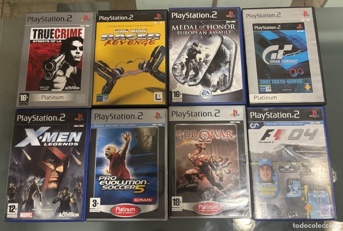 Videojuegos y Consolas: Pack Lote 8 juegos PLAYSTATION 2 PS2