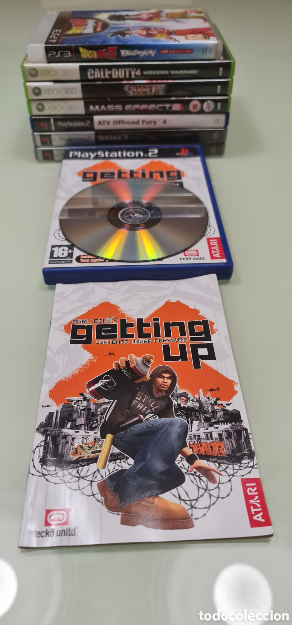 Videojuegos y consolas: Marc Eck&otilde;s Getting Up PS2 PAL Espa&ntilde;a - Foto 5