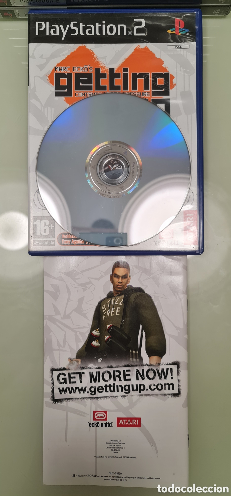 Videojuegos y consolas: Marc Eck&otilde;s Getting Up PS2 PAL Espa&ntilde;a - Foto 6