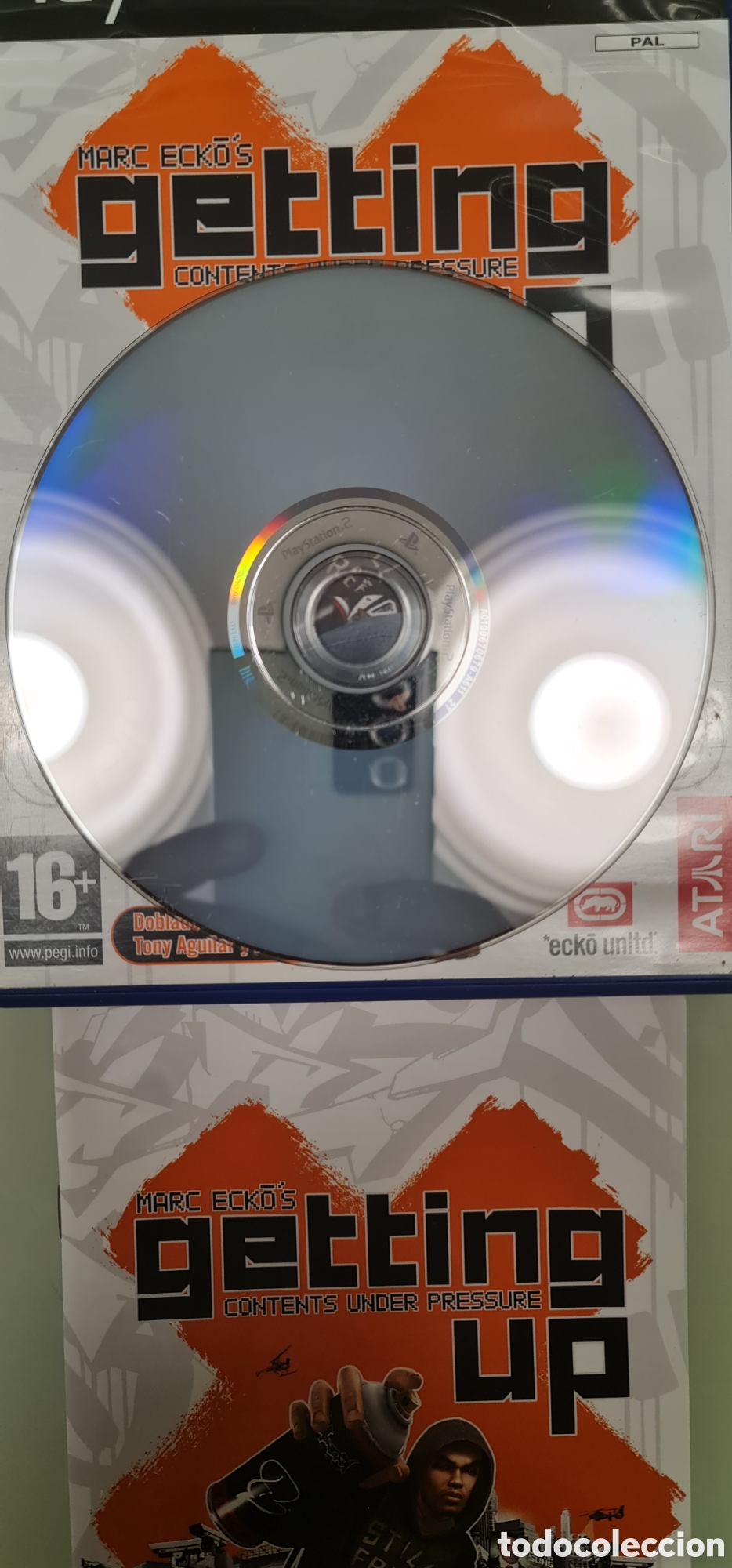 Videojuegos y consolas: Marc Eck&otilde;s Getting Up PS2 PAL Espa&ntilde;a - Foto 7