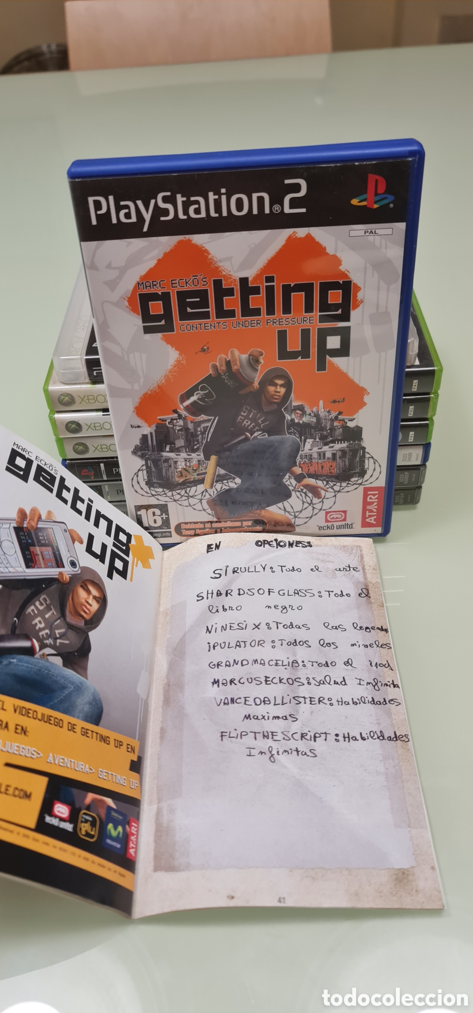 Videojuegos y consolas: Marc Eck&otilde;s Getting Up PS2 PAL Espa&ntilde;a - Foto 9