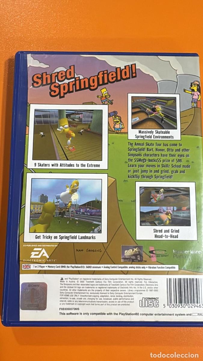 Videojuegos y consolas: The Simpsons - Skateboarding [PS2] - Foto 2