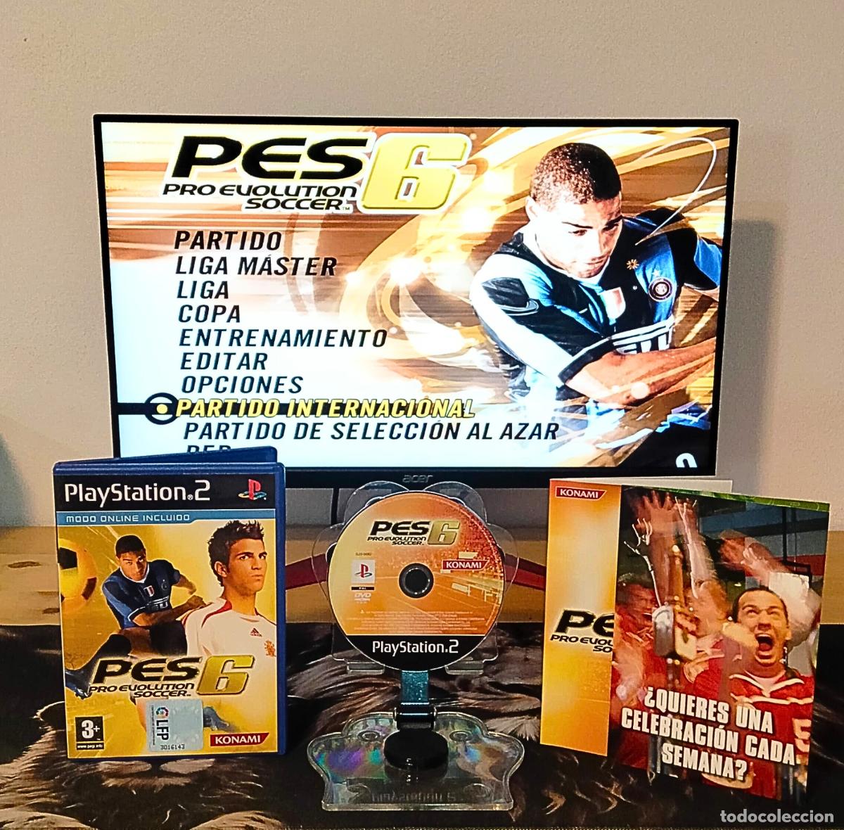 Videojuegos y Consolas: Pro Evolution Soccer 6 PS2 Completo
