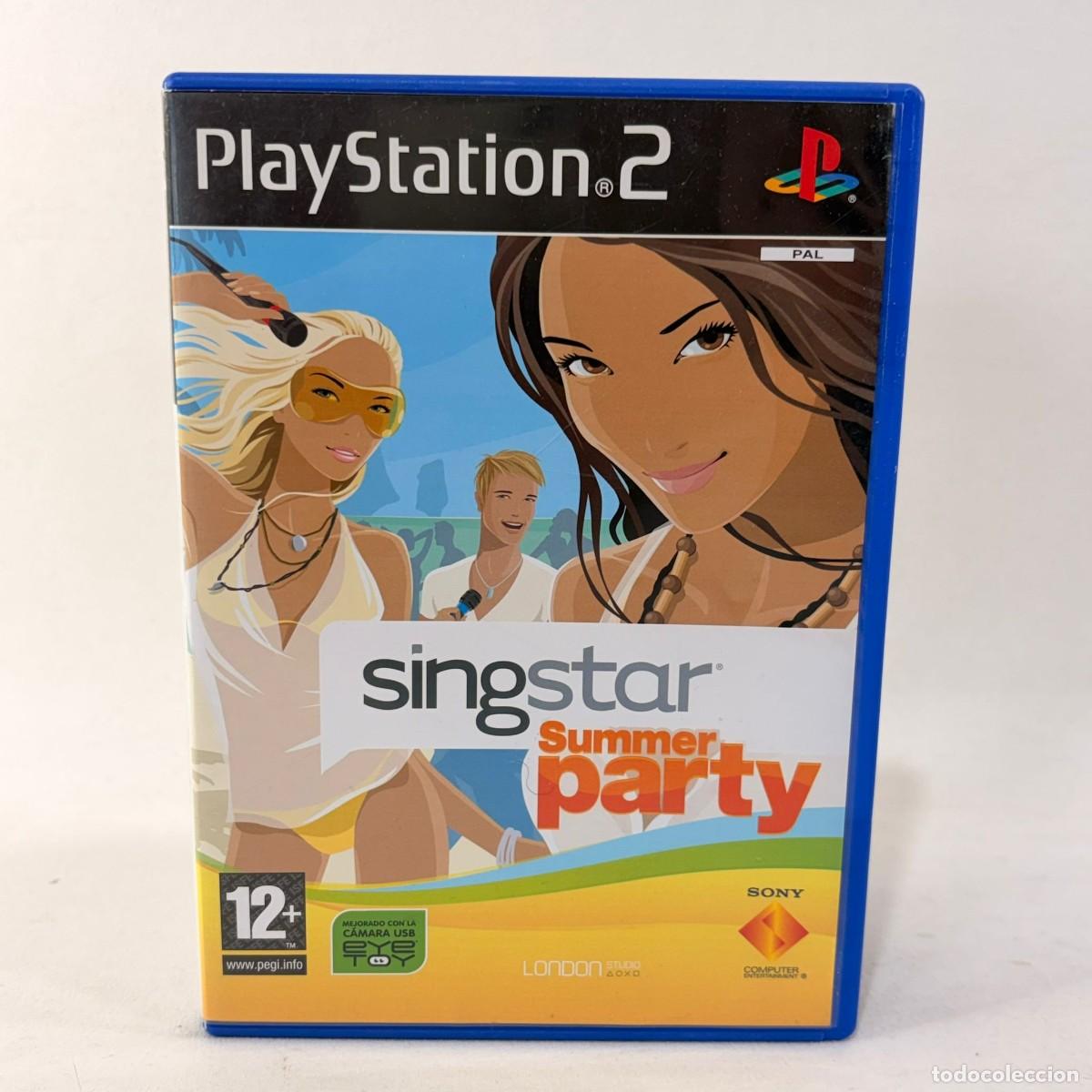 Videojuegos y Consolas: VIDEO JUEGO PLAYSTATION 2 - SINGSTAR - SUMMER PARTY + INSTRUCCIONES