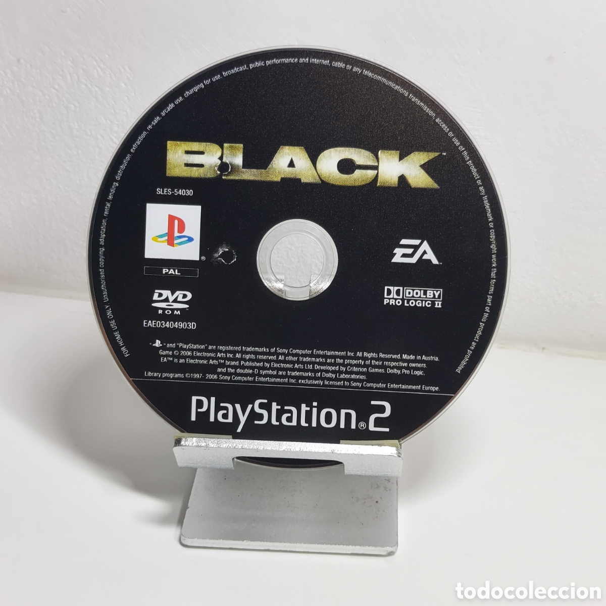 Videojuegos y Consolas: BLACK - PlayStation 2 (Solo Disco)