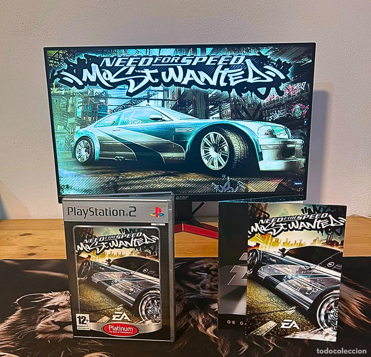 Videojuegos y Consolas: Caja y Manual Need for Speed Most Wanted PS2