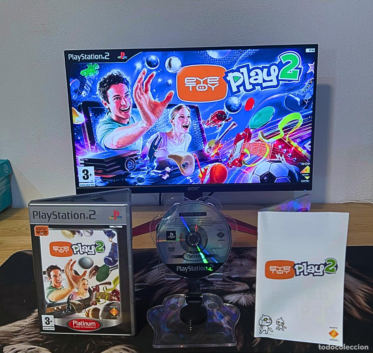 Videojuegos y Consolas: Eye Toy Play 2 PS2 Platinum Completo