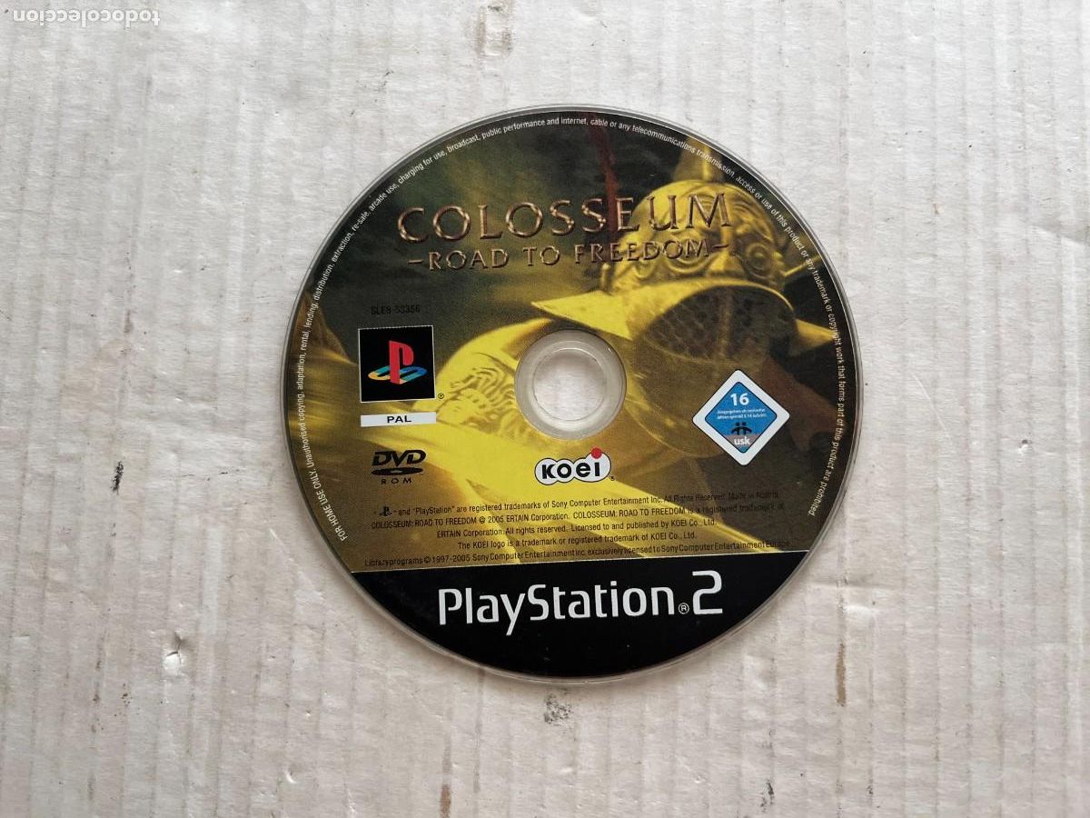 Videojuegos y Consolas: COLOSSEUM ROAD TO FREEDOM - PS2 PLAYSTATION 2 PLAY STATION TWO KREATEN