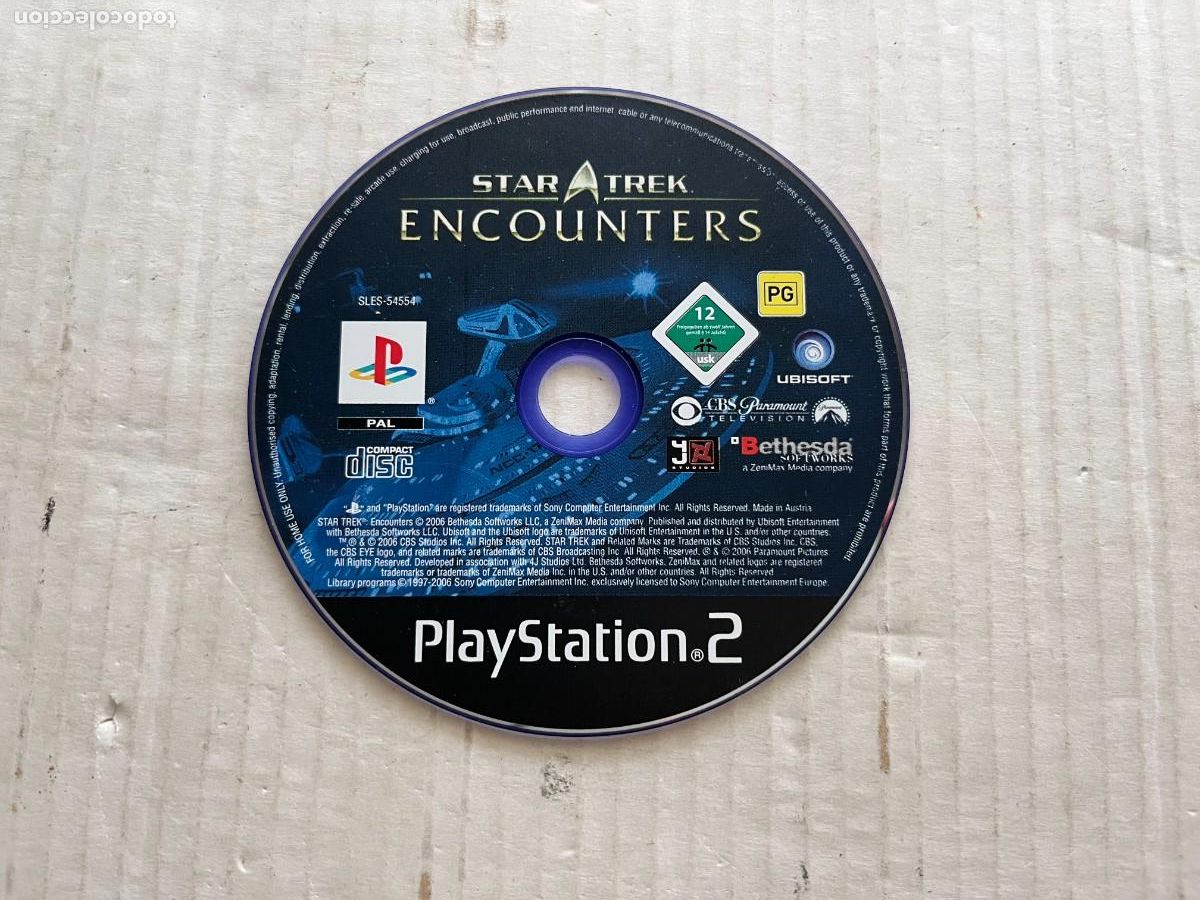Videojuegos y Consolas: STARTREK ENCOUNTERS STAR TREK - PS2 PLAYSTATION 2 PLAY STATION TWO KREATEN