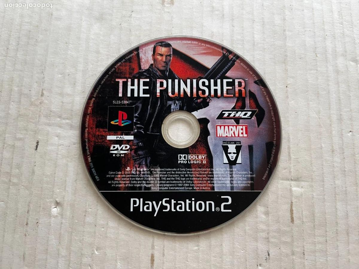 Videojuegos y Consolas: THE PUNISHER - PS2 PLAYSTATION 2 PLAY STATION TWO KREATEN