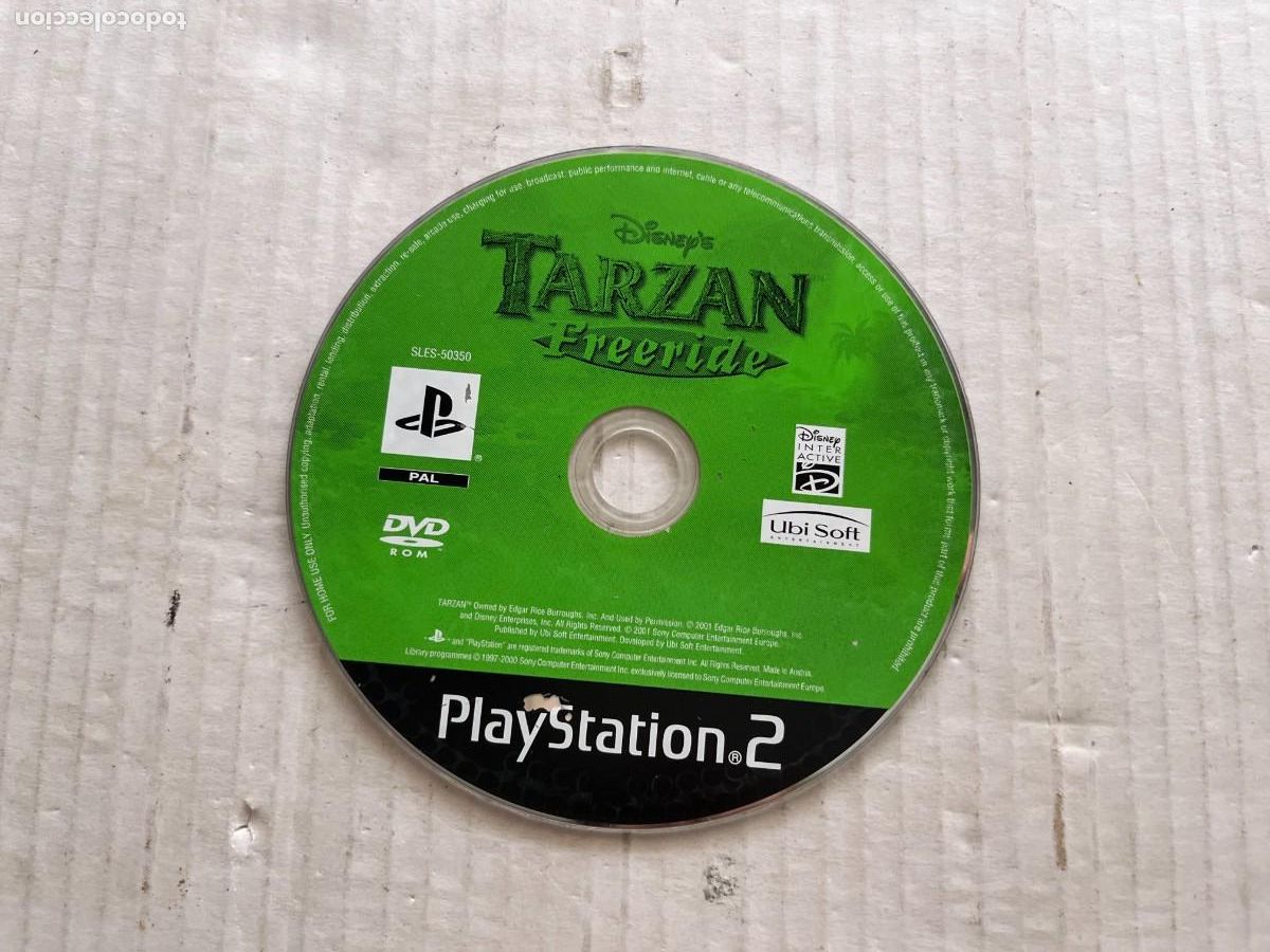 Videojuegos y Consolas: TARZAN FREERIDE FREE RIDE DISNEY - PS2 PLAYSTATION 2 PLAY STATION TWO KREATEN
