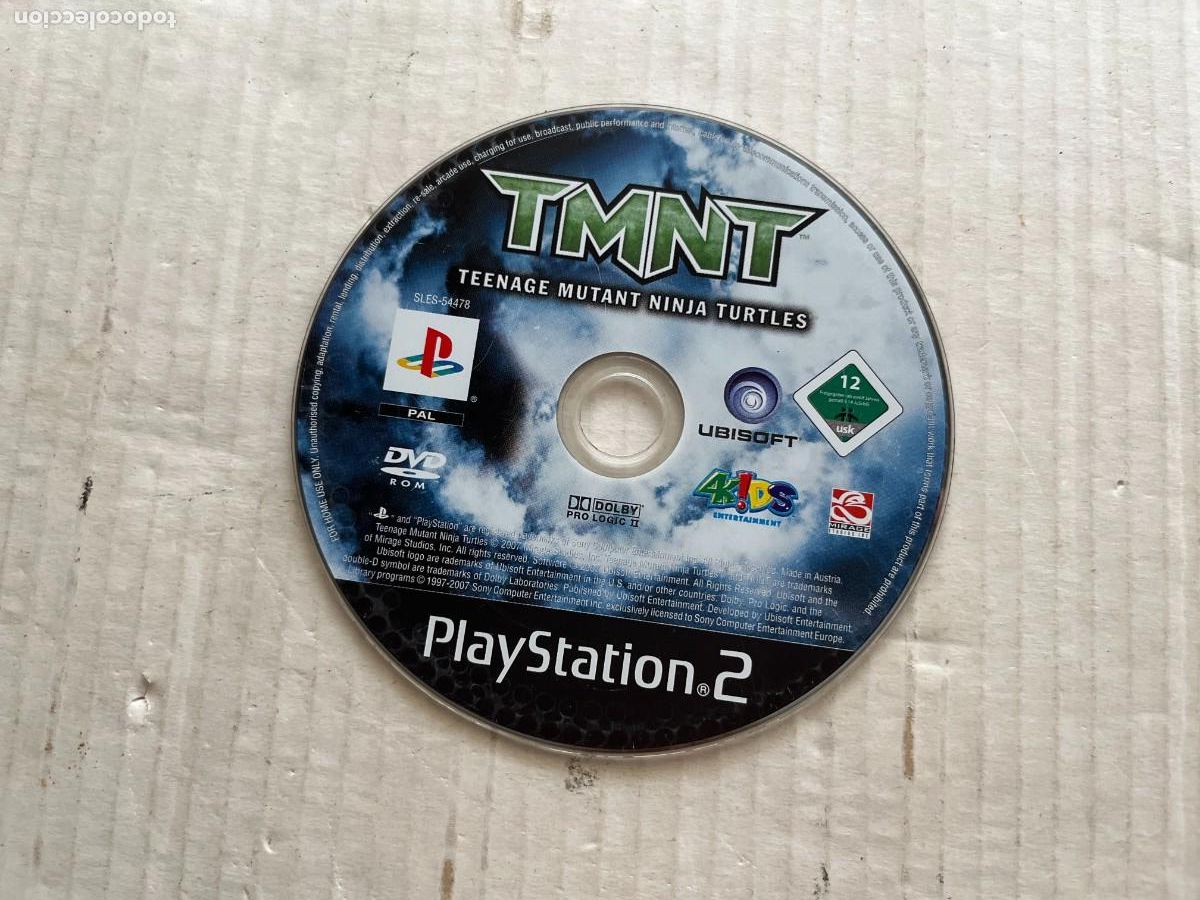 Videojuegos y Consolas: TMNT TEENAGE MUTANT NINJA TURTLES - PS2 PLAYSTATION 2 PLAY STATION TWO KREATEN