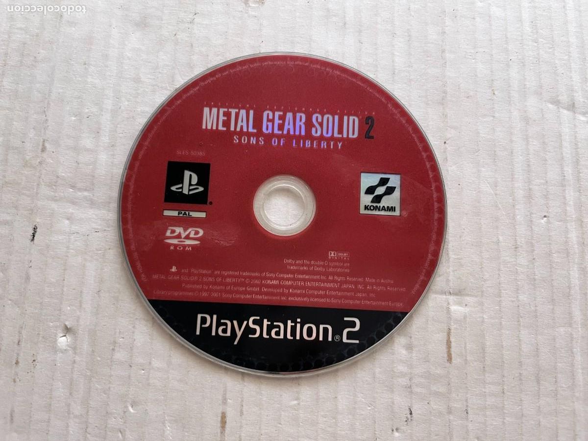 Videojuegos y Consolas: METAL GEAR SOLID 2 SONS OF LIBERTY- PS2 PLAYSTATION 2 PLAY STATION TWO KREATEN