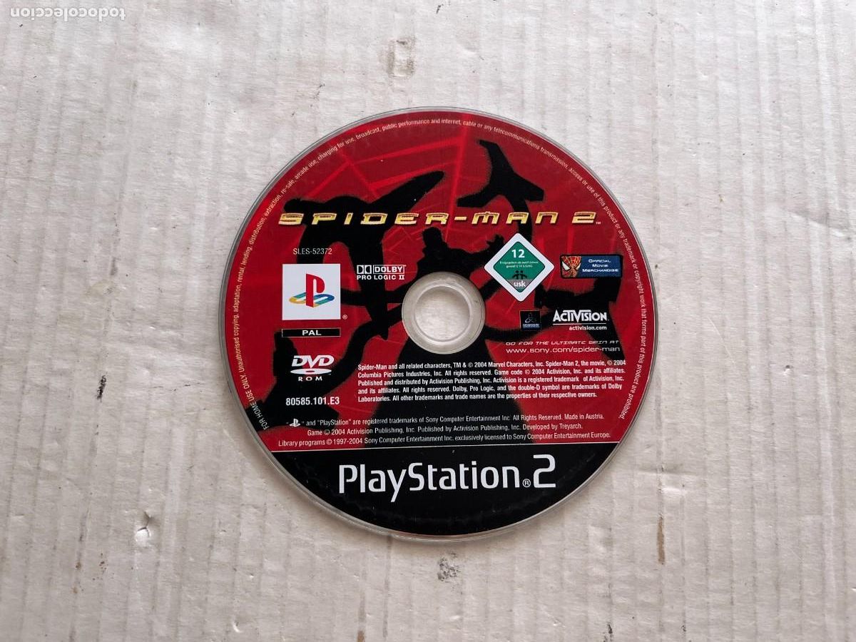 Videojuegos y Consolas: SPIDER-MAN 2 SPIDERMAN II - PS2 PLAYSTATION 2 PLAY STATION TWO KREATEN