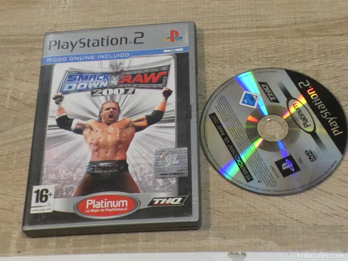 Video Games and Consoles: ARKANSAS1980 VIDEOJUEGO TAL COMO SE VE FOTO PLAYSTATION 2 SMACK DOWN VS RAW DISCO OK