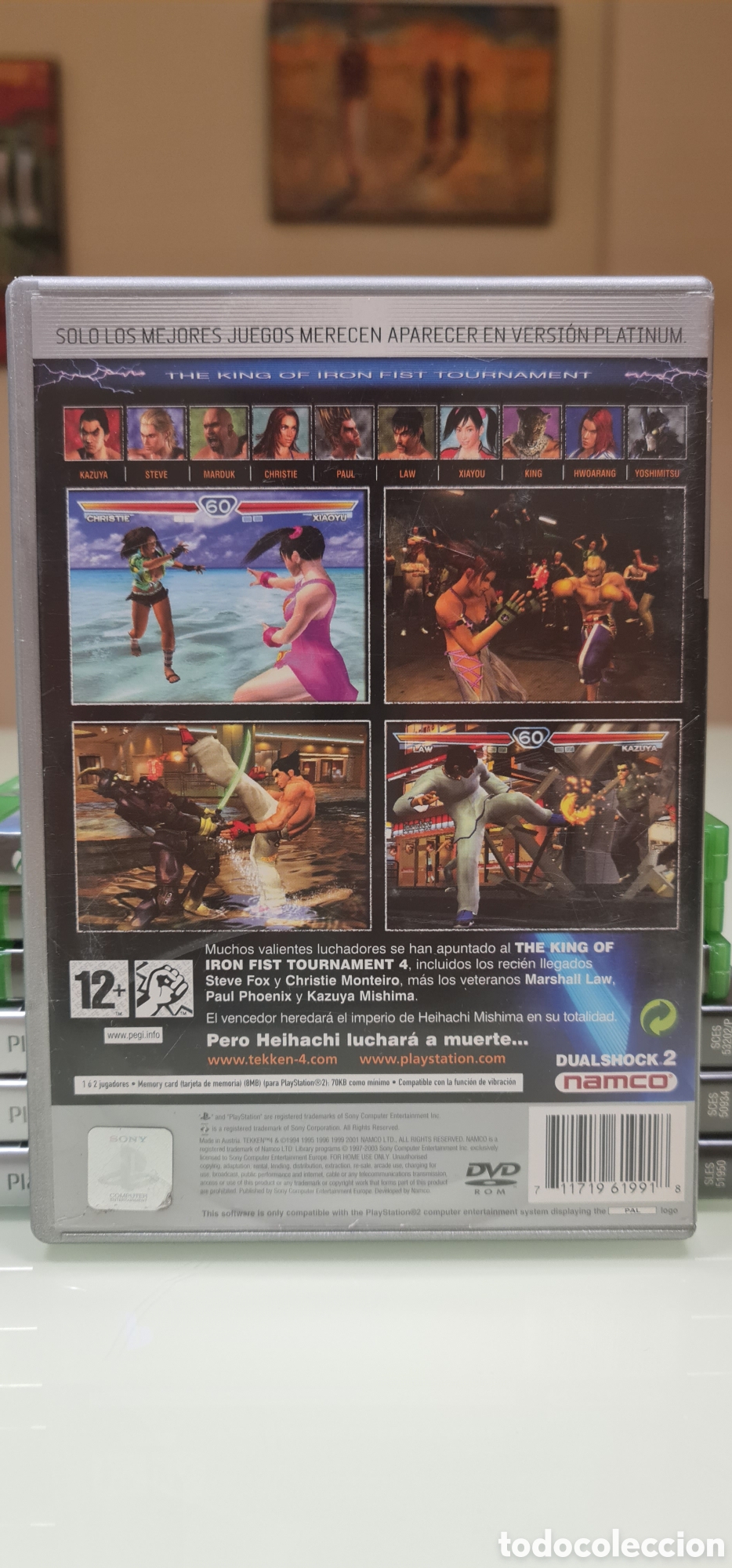 Videojuegos y consolas: Tekken 4 PS2 PAL Espa&ntilde;a - Foto 3