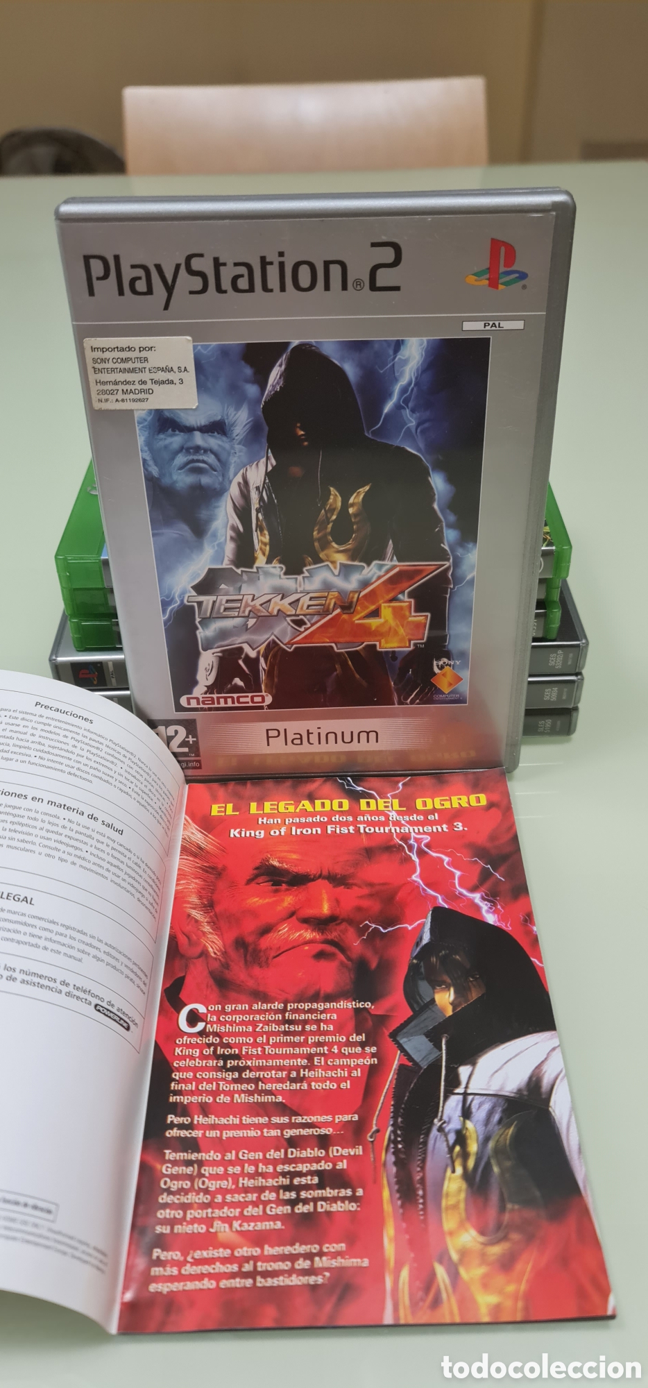 Videojuegos y consolas: Tekken 4 PS2 PAL Espa&ntilde;a - Foto 8