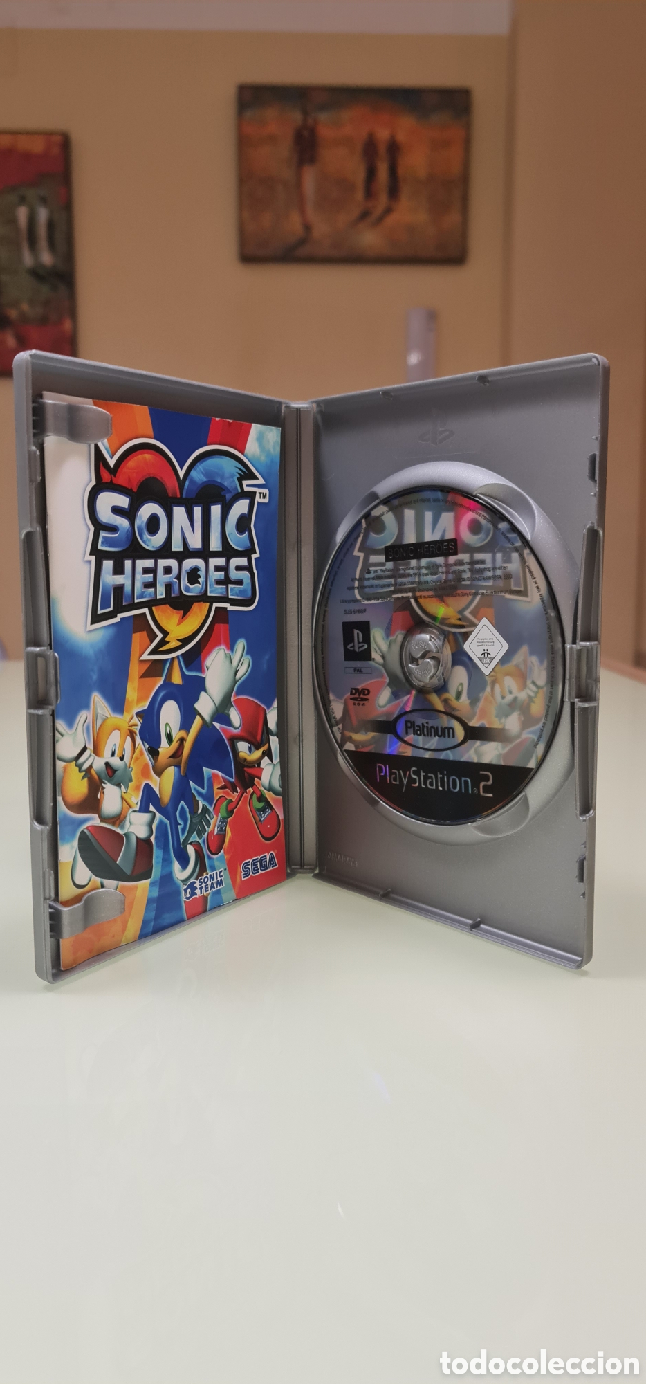 Videojuegos y consolas: Sonic Heroes PS2 PAL Espa&ntilde;a - Foto 4