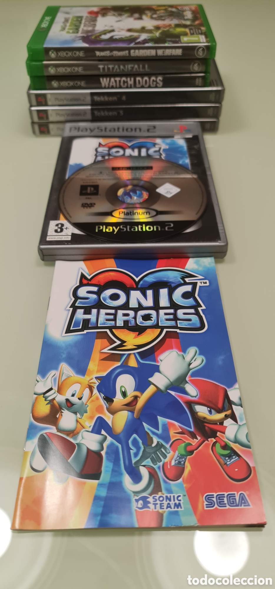 Videojuegos y consolas: Sonic Heroes PS2 PAL Espa&ntilde;a - Foto 5