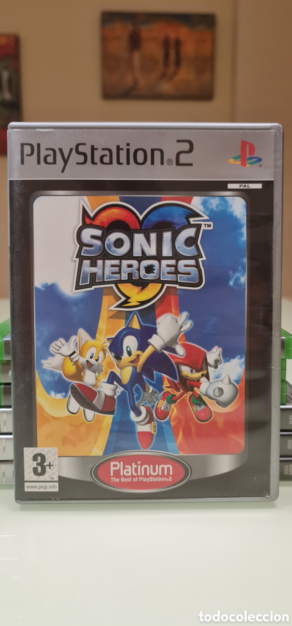Videojuegos y consolas: Sonic Heroes PS2 PAL Espa&ntilde;a