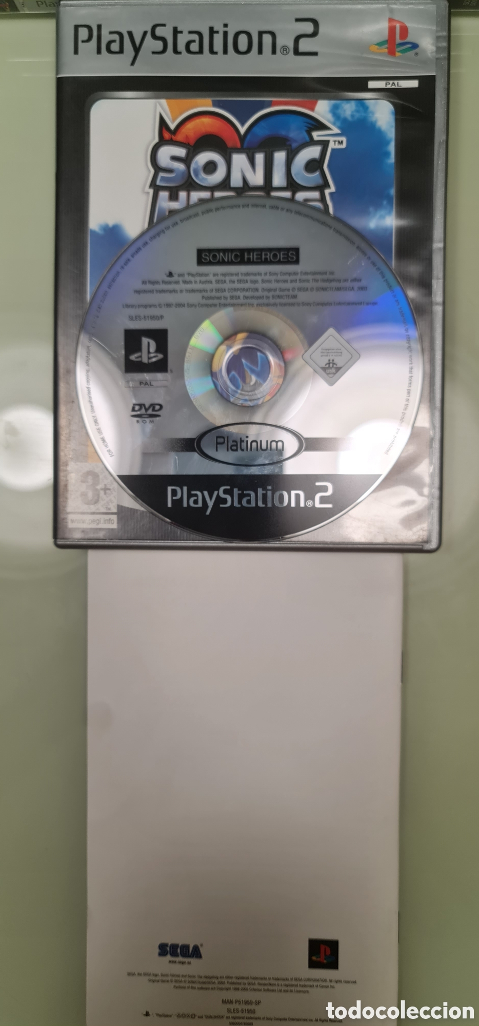Videojuegos y consolas: Sonic Heroes PS2 PAL Espa&ntilde;a - Foto 6