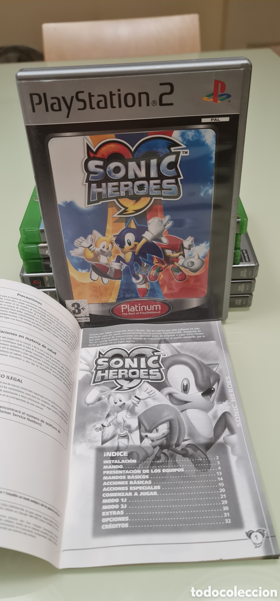 Videojuegos y consolas: Sonic Heroes PS2 PAL Espa&ntilde;a - Foto 8