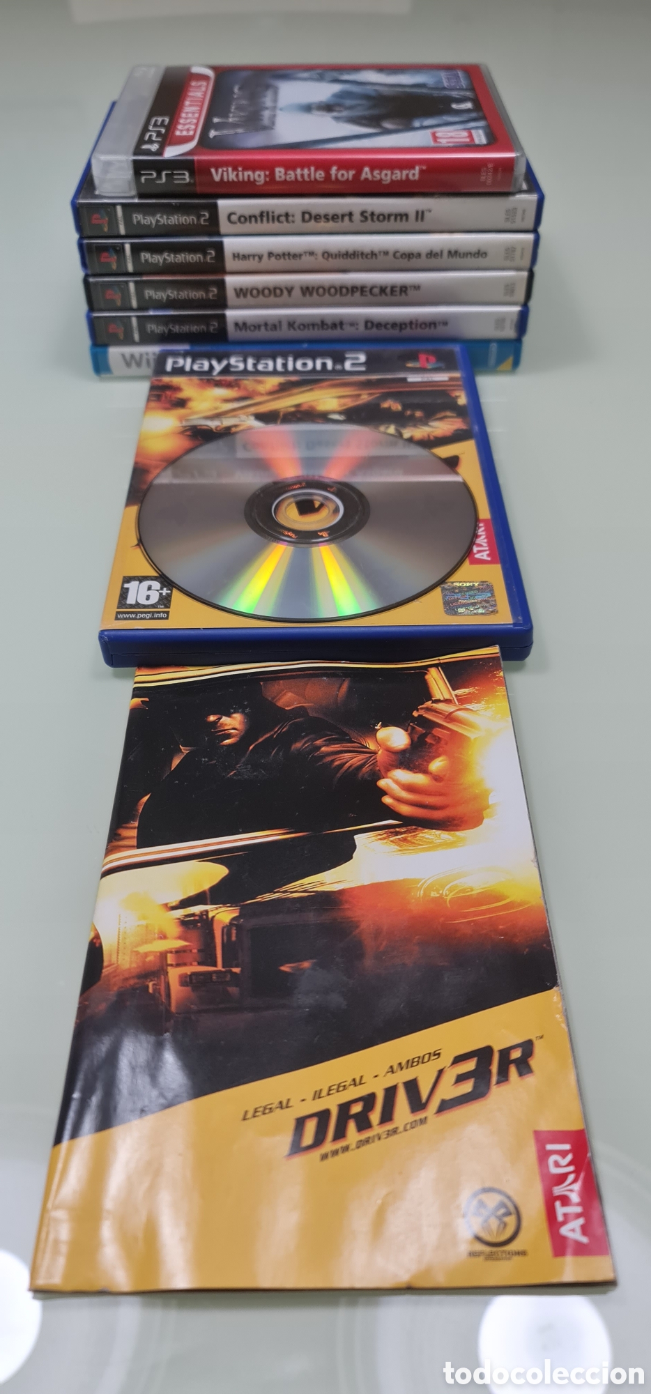 Videojuegos y consolas: Driv3r PS2 PAL Espa&ntilde;a - Foto 5