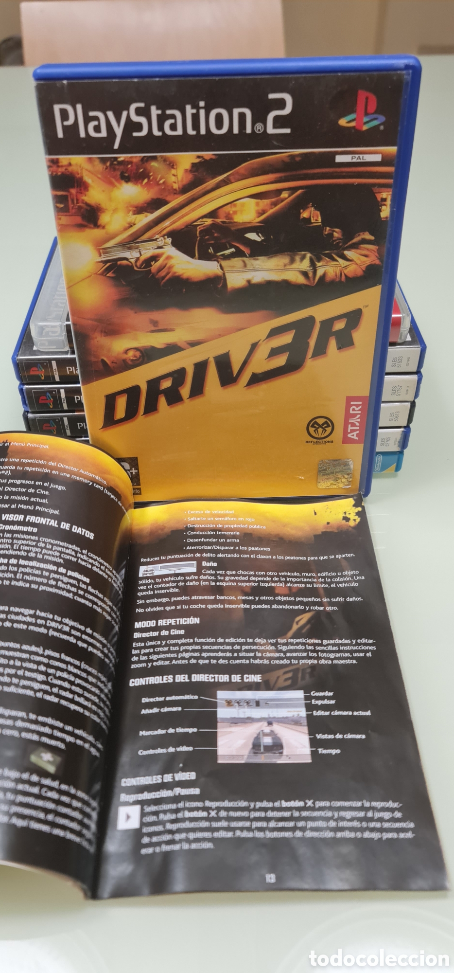 Videojuegos y consolas: Driv3r PS2 PAL Espa&ntilde;a - Foto 8