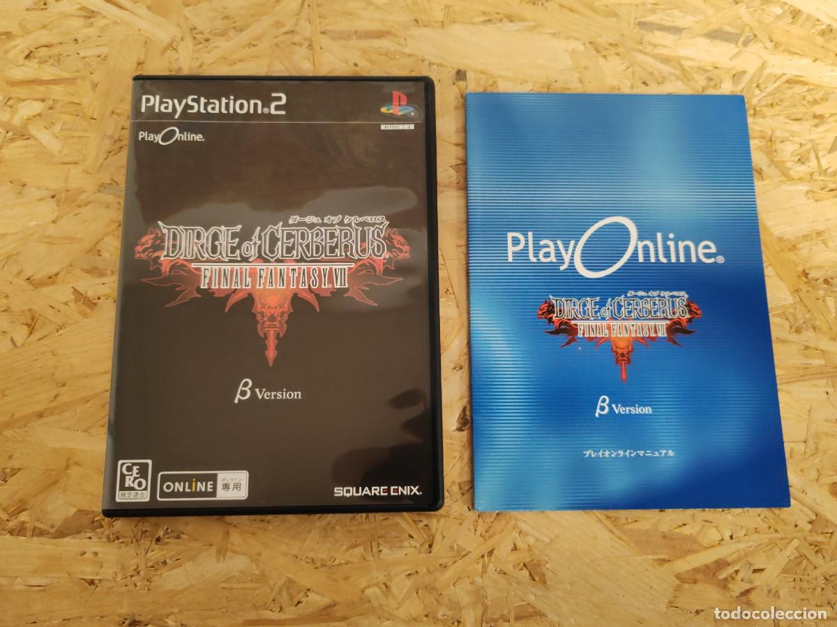 Videojuegos y consolas: Dirge of Cerberus: Final Fantasy VII (Beta version) PS2 Jap&oacute;n