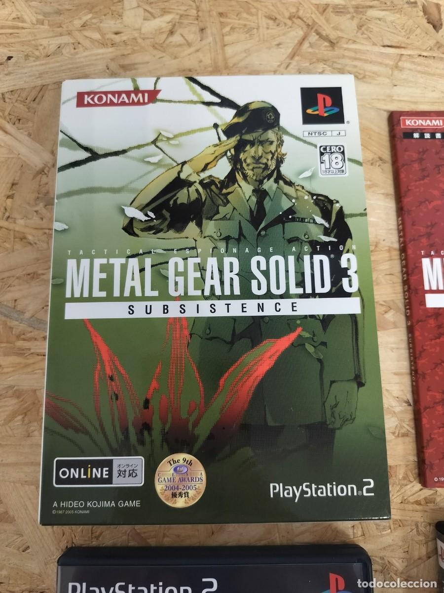 Videojuegos y consolas: Metal Gear Solid Subsistence PS2 Jap&oacute;n - Foto 2