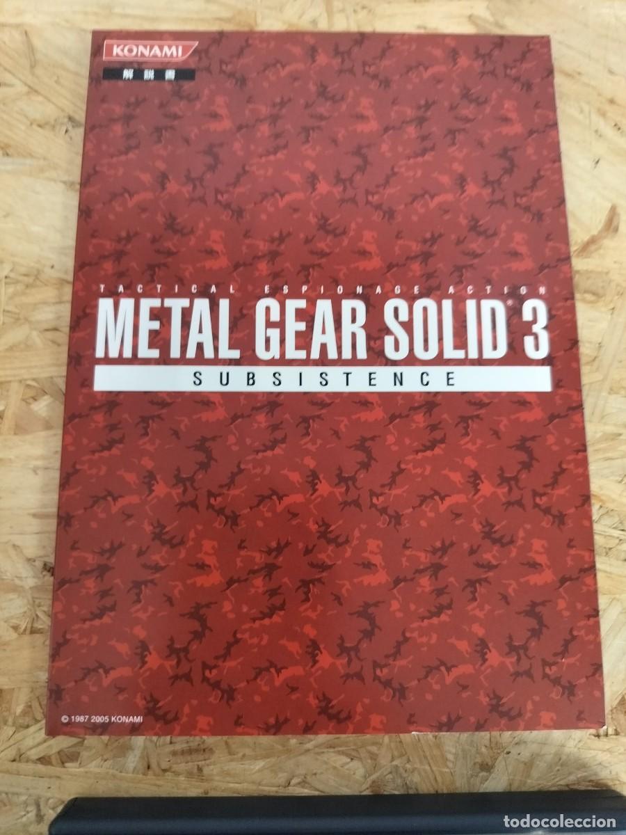 Videojuegos y consolas: Metal Gear Solid Subsistence PS2 Jap&oacute;n - Foto 4
