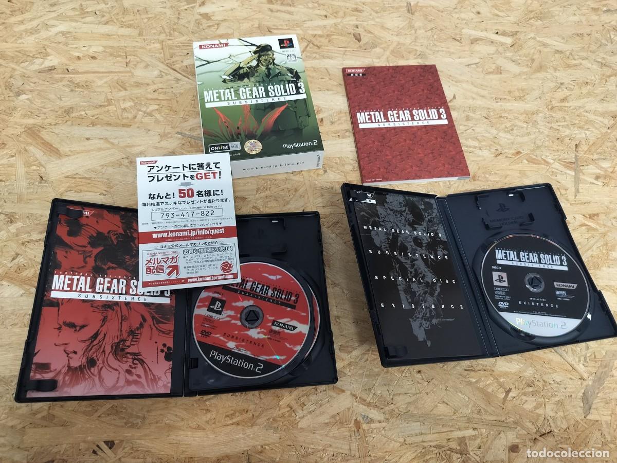 Videojuegos y consolas: Metal Gear Solid Subsistence PS2 Jap&oacute;n - Foto 5