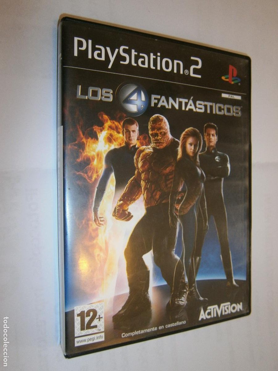 Videojuegos y consolas: ANTIGUO JUEGO PLAYSTATION 2 - LOS 4 FANTASTICOS