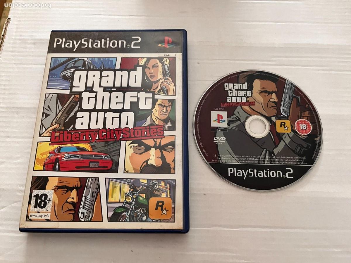 Videojuegos y consolas: GRAND THEFT AUTO LIBERTY CITY STORIES GTA - PS2 PLAYSTATION 2 PLAY STATION TWO KREATEN