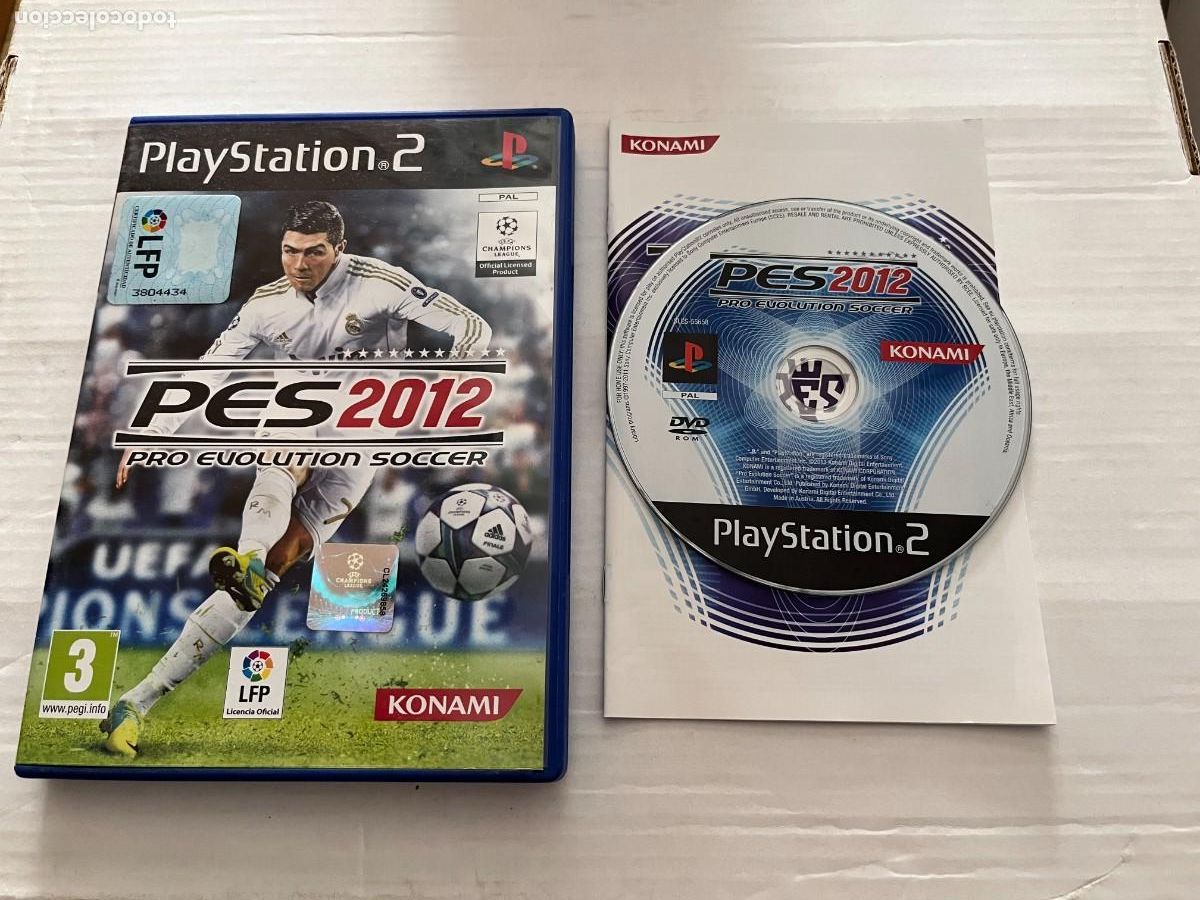 Videojuegos y consolas: PRO EVOLUTION SOCCER 2012 PES 12 - PS2 PLAYSTATION 2 PLAY STATION TWO KREATEN